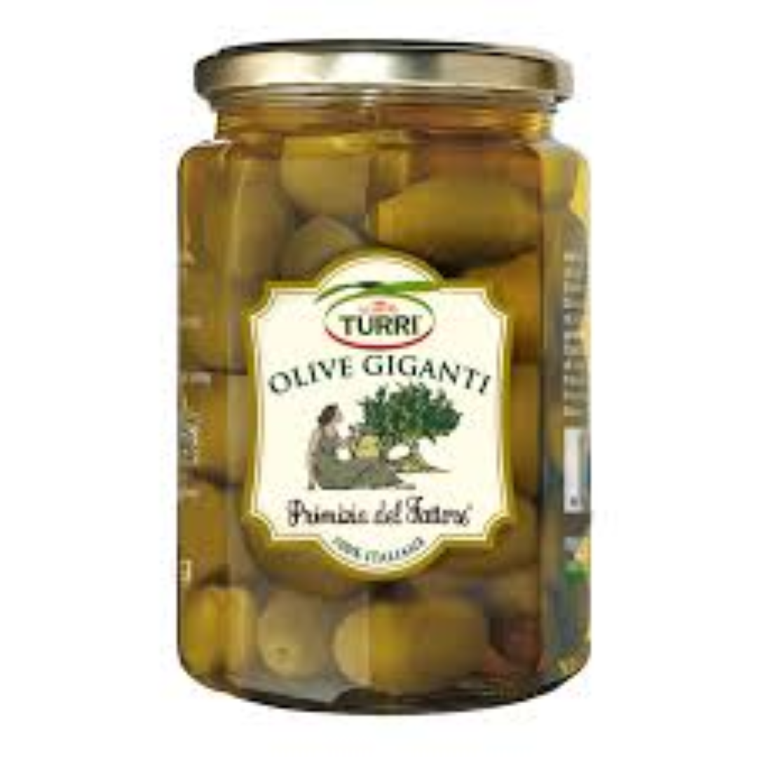 GIANT GREEN OLIVES 310G